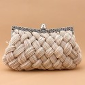 Sac entrelacement d'hiver crème - Ref SAC103 - 02