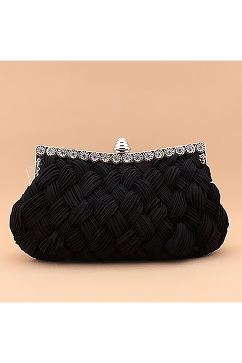 Sac Entrelacement d'hiver noir - Ref SAC108 - 01 Sac Entrelacement d'hiver noir - Ref SAC108 - 01