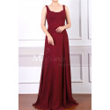 Plus Size Long Burgundy Evening Maxi Dress - Ref L1952 - 04