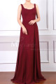 Plus Size Long Burgundy Evening Maxi Dress - Ref L1952 - 04