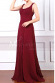Plus Size Long Burgundy Evening Maxi Dress - Ref L1952 - 05