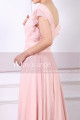 Ruffled-Sleeve V-Neck Formal Dress With Ribbon Belt - Ref L1951 - 05