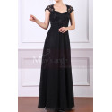 Back Lace Black Formal Dresses For Women With Strap - Ref L1953 - 03