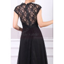 Back Lace Black Formal Dresses For Women With Strap - Ref L1953 - 04