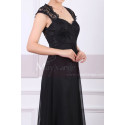 Back Lace Black Formal Dresses For Women With Strap - Ref L1953 - 05