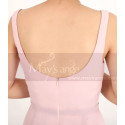Chiffon Pink Evening Square Neck Dress For Women - Ref L1956 - 05
