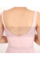 Chiffon Pink Evening Square Neck Dress For Women - Ref L1956 - 05