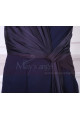 Robe Mère De La Mariée Bleu Classe Asymétrique - Ref L1960 - 05