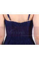 Blue Dress For Birthday Party With Thin Straps And Elastic Back - Ref L1963 - 05