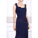 Blue Mermaid Prom Dresses With Ruffle Neckline - Ref L1964 - 06