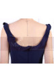 Blue Mermaid Prom Dresses With Ruffle Neckline - Ref L1964 - 07