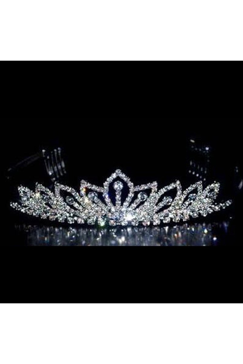 Diademe Verre en Strass D014 - Ref D014 - 01 Diademe Verre en Strass D014 - Ref D014 - 01