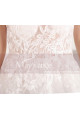 Robe Mariage Dos Nu Blanche Sexy Dentelle Fleur - Ref M067 - 07