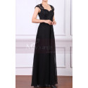 Back Lace Black Formal Dresses For Women With Strap - Ref L1953 - 06