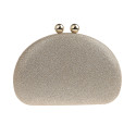 Small gold clutch purse with glitter - Ref SAC368 - 03