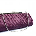 Pochette femme soirée violet chic - Ref SAC129 - 02