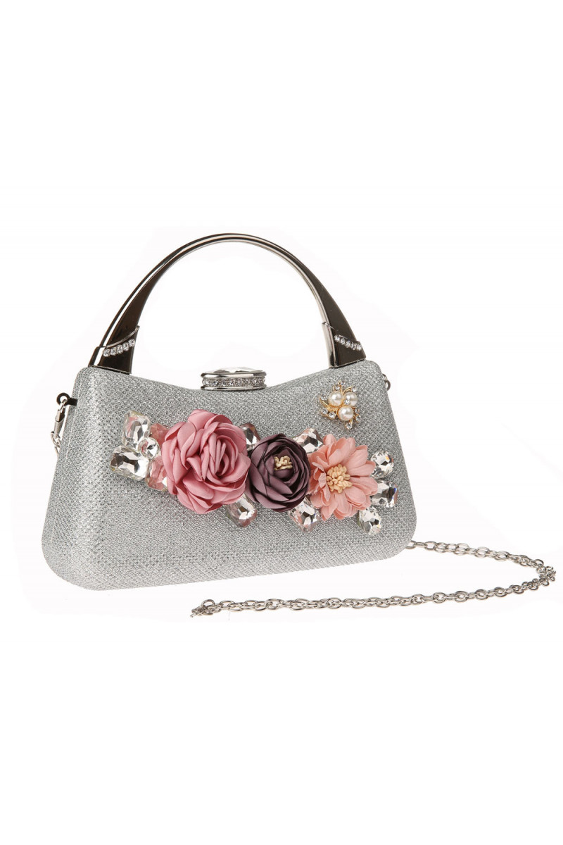 sac a main couleur argent