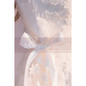 Two Knots Halter Neck Champagne Wedding Guest Dress Embroidered - Ref C990 - 02
