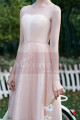 Pink Evening Gowns Civil Marriage With Rhinestones - Ref C997 - 03