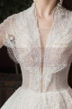 Beaded Lace Chic Wedding Wresses With Bolero-Style Top And Long Skirt - Ref M082 - 07