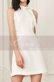 Chiffon Short Backless A-Line Homecoming Dress - Ref C1936 - 04