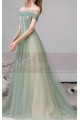 Two Color Off-the-Shoulder Ball Gown Dress - Ref L1994 - 03