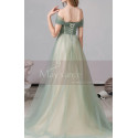 Two Color Off-the-Shoulder Ball Gown Dress - Ref L1994 - 06