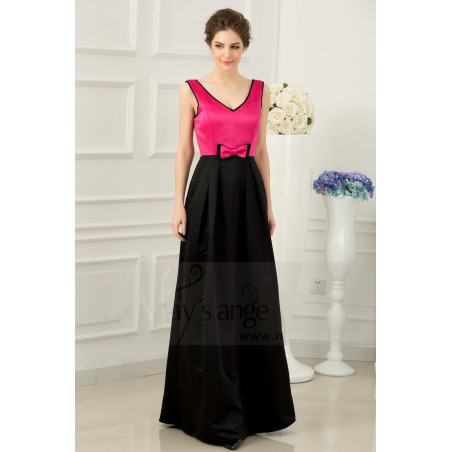 copy of Long Chiffon Evening Dress With Rhinestone Straps