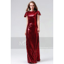 copy of Long Chiffon Evening Dress With Rhinestone Straps - Ref L826PROMO - 02