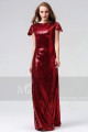 copy of Long Chiffon Evening Dress With Rhinestone Straps - Ref L826PROMO - 02