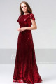 copy of Long Chiffon Evening Dress With Rhinestone Straps - Ref L826PROMO - 03