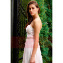 copy of Long Chiffon Evening Dress With Rhinestone Straps - Ref L784PROMO - 03