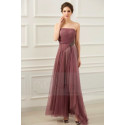 copy of Long Chiffon Evening Dress With Rhinestone Straps - Ref L654PROMO - 02