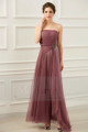 copy of Long Chiffon Evening Dress With Rhinestone Straps - Ref L654PROMO - 02