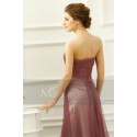 copy of Long Chiffon Evening Dress With Rhinestone Straps - Ref L654PROMO - 05