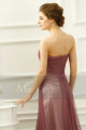 copy of Long Chiffon Evening Dress With Rhinestone Straps - Ref L654PROMO - 05