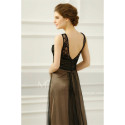 copy of Long Chiffon Evening Dress With Rhinestone Straps - Ref L652PROMO - 05