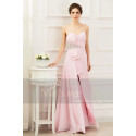 copy of Long Chiffon Evening Dress With Rhinestone Straps - Ref L268PROMO - 03