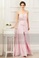 copy of Long Chiffon Evening Dress With Rhinestone Straps - Ref L268PROMO - 03