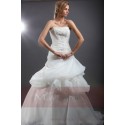 White Wedding dress bustier Cloud - Ref M041 - 02