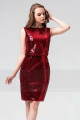 copy of Dress marron intense - Ref C862Promotion - 03