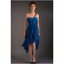 VICENZA robe de soirée pour mariage bleu acier - Ref C567Promotion - 02