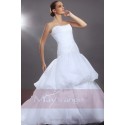 White bridal wedding dresses Madrid - Ref M050 - 02