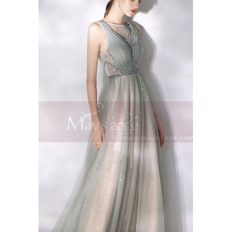Sparkly Floor Length Long Gown Dress