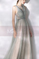 Sparkly Floor Length Long Gown Dress - Ref L2005 - 02