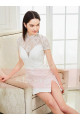 Lace Cheap White Sexy Bodycon Dresses Mini Skirt With Slit - Ref C833 - 05