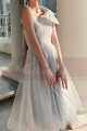 Reception Dress For Bride In White With Large Single Strap Bow - Ref L1214 - 02