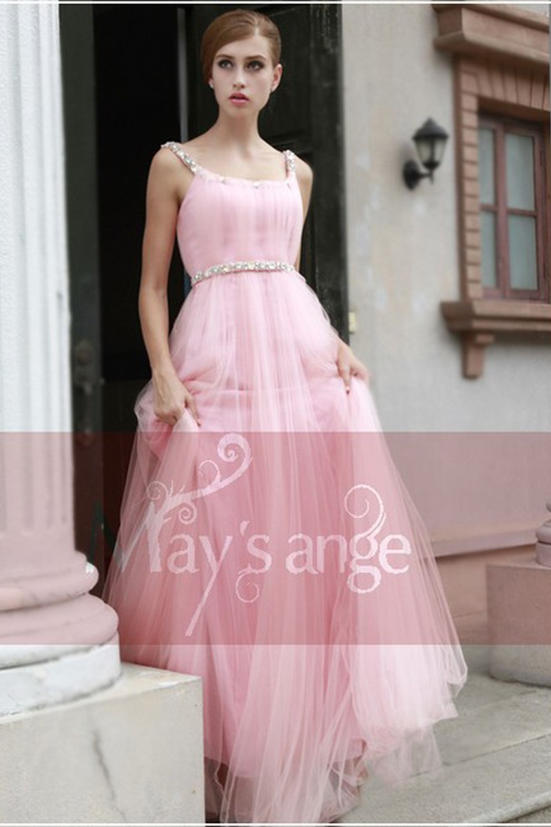 Robe soirée rose Danseuse de ballet - Ref PR027 - 01 Robe soirée rose Danseuse de ballet - Ref PR027 - 01