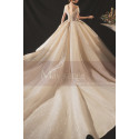 Sparkling Ivory Off The Shoulder Best celebrity Wedding Gown - Ref M1251 - 04