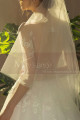 Belle Robe De Mariée Blanche Dos Nu Pour Mariage Champêtre - Ref M1258 - 06